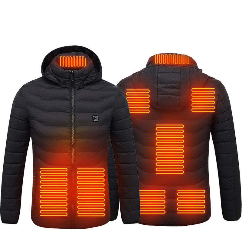 Manteau chauffant électrique