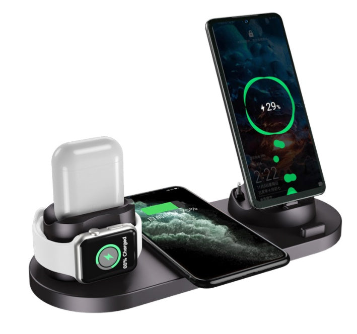 Chargeur sans fil 6 en 1