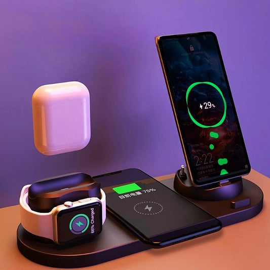 Chargeur sans fil 6 en 1